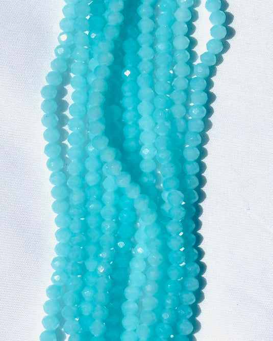 Rhondelle Glass Beads 4mm