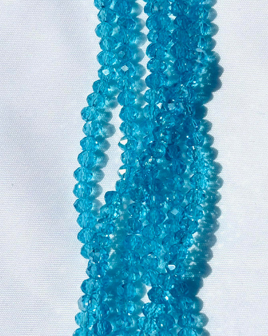 Rhondelle Glass Beads 4mm