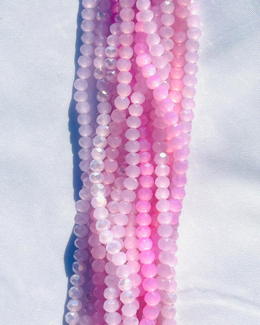 Rhondelle Glass Beads 4mm