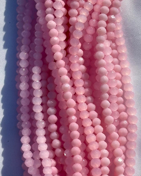 Rhondelle Glass Beads 4mm