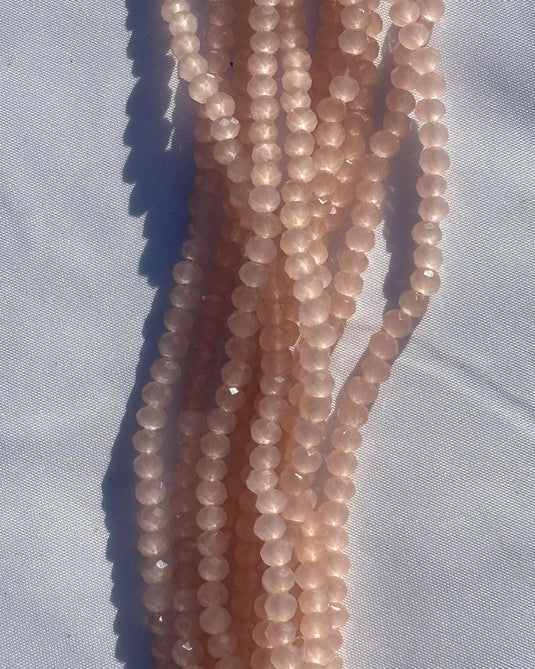 Rhondelle Glass Beads 4mm