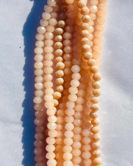 Rhondelle Glass Beads 4mm