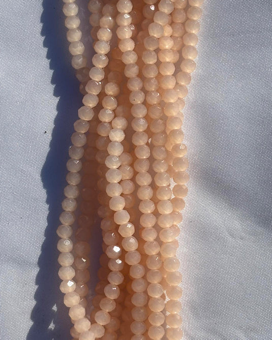 Rhondelle Glass Beads 4mm