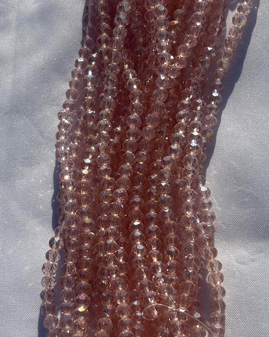 Rhondelle Glass Beads 4mm