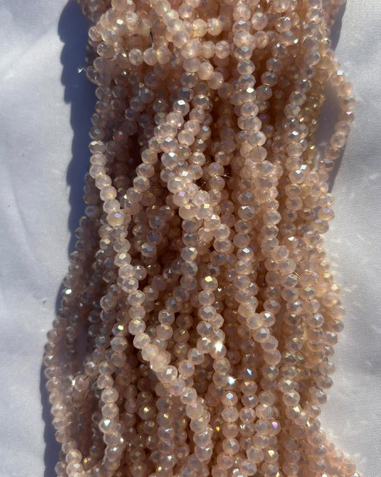 Rhondelle Glass Beads 4mm