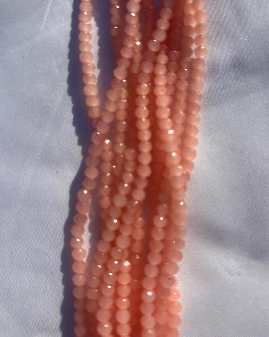 Rhondelle Glass Beads 4mm