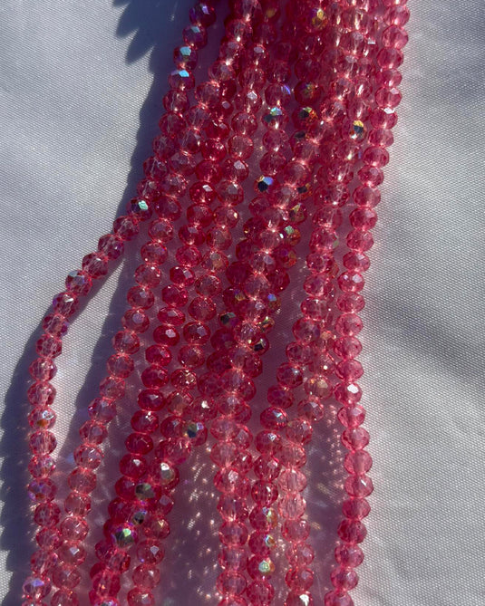 Rhondelle Glass Beads 4mm