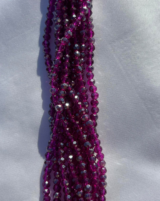 Rhondelle Glass Beads 4mm