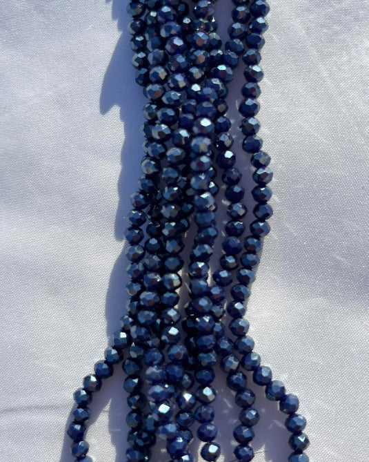 Rhondelle Glass Beads 4mm