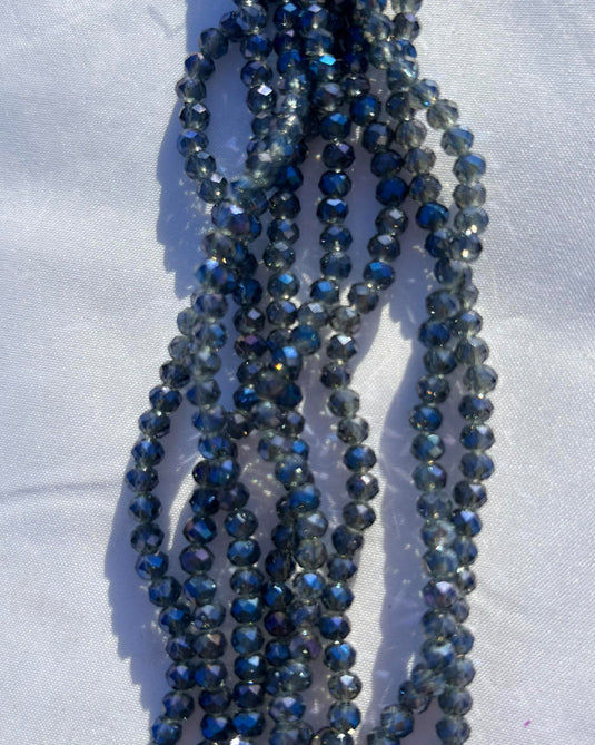 Rhondelle Glass Beads 4mm