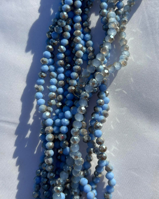 Rhondelle Glass Beads 4mm