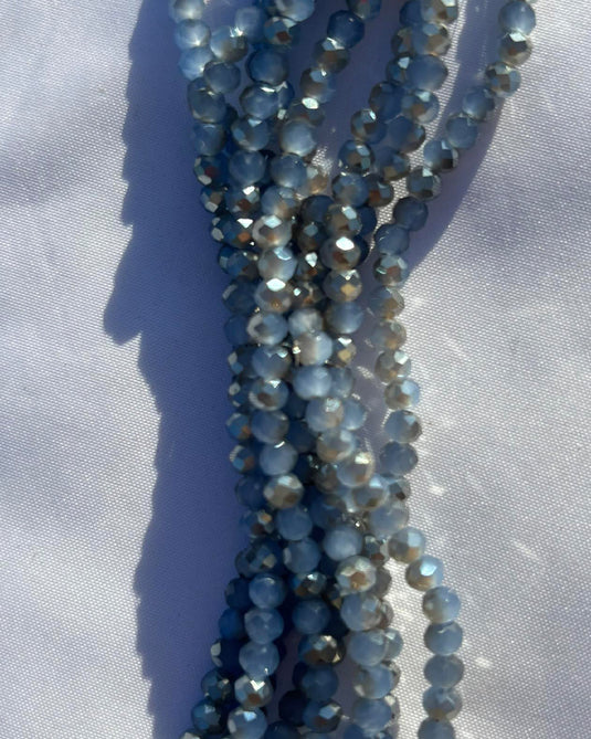 Rhondelle Glass Beads 4mm