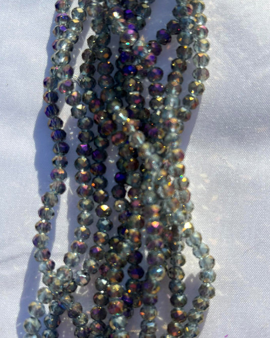 Rhondelle Glass Beads 4mm