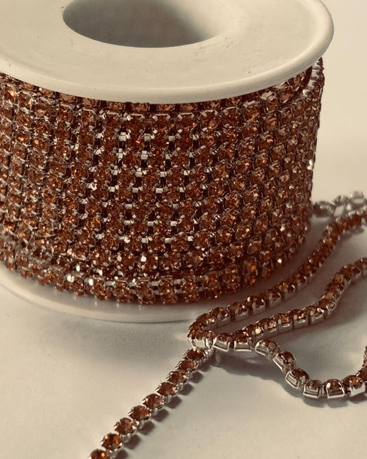 Rhinestone Banding - Metal