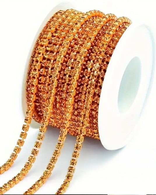 Rhinestone Banding - Metal
