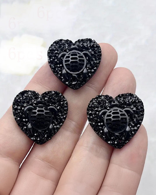 Turtle Heart Black