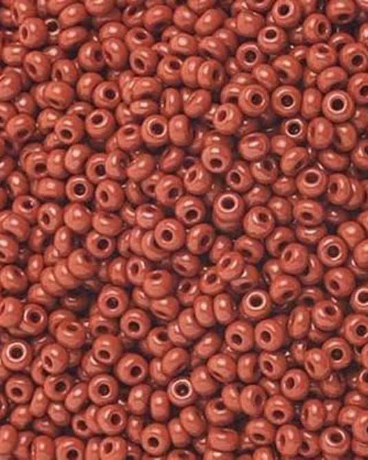 10/0 Czech Seed Beads Light Brown 24g