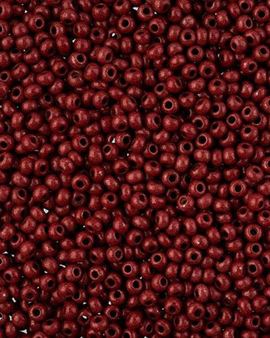 10/0 Czech Seed Beads Terra Intensive Brown 22g