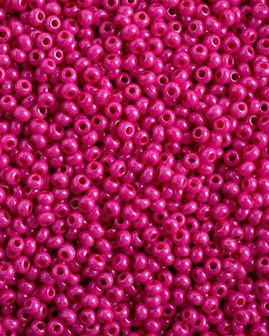 10/0 Czech Seed Beads Terra Intensive Pink 22g