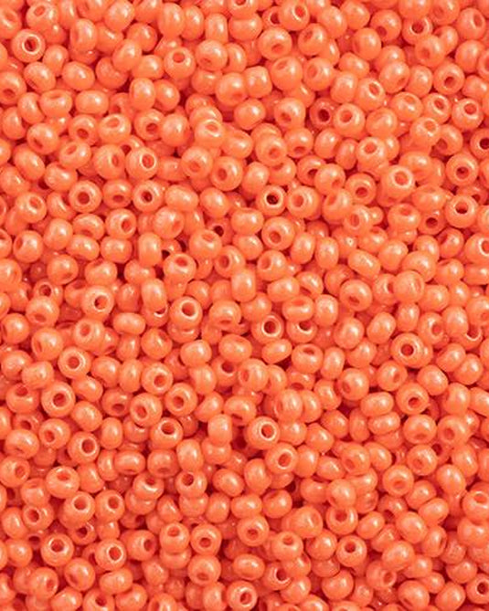 10/0 Czech Seed Beads Terra Intensive Orange 22g