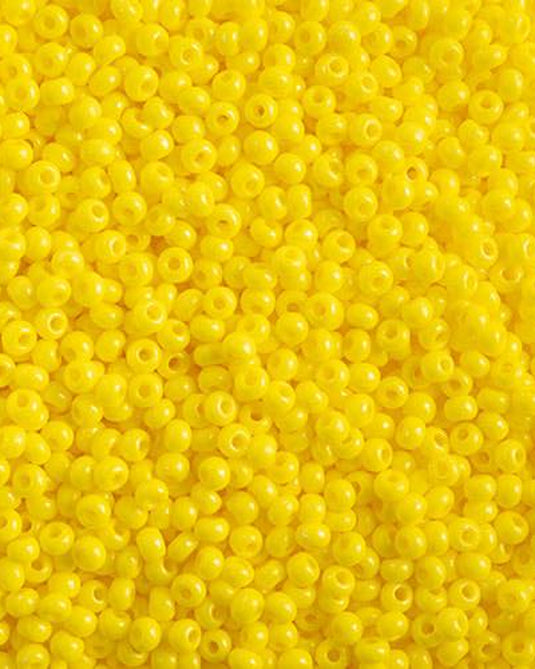 10/0 Czech Seed Beads Terra Intensive Yellow 22g