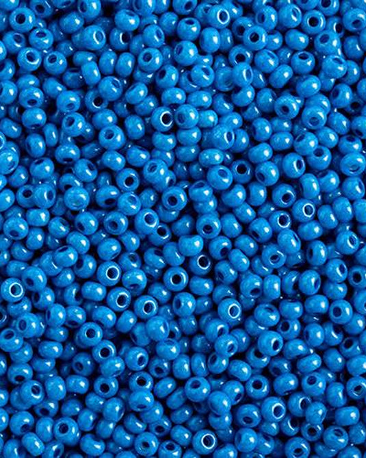10/0 Czech Seed Beads Terra Intensive Blue 22g