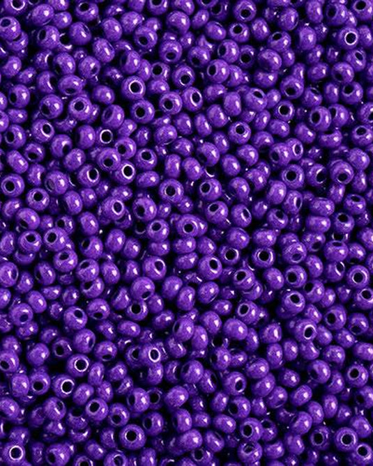 10/0 Czech Seed Beads Terra Intensive Purple 22g