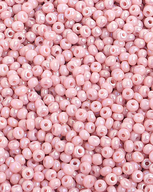 10/0 Czech Seed Beads Rose Sfinx Opaque 22g