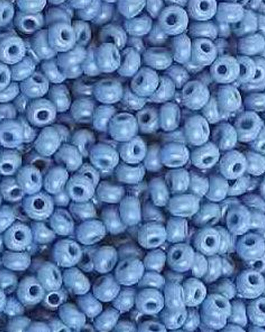 10/0 Czech Seed Beads Dark Blue Opaque 22g