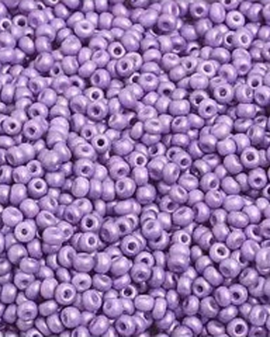 10/0 Czech Seed Beads Violet Shiny 24g