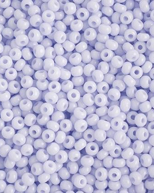 10/0 Czech Seed Beads Natural Lilac 24g