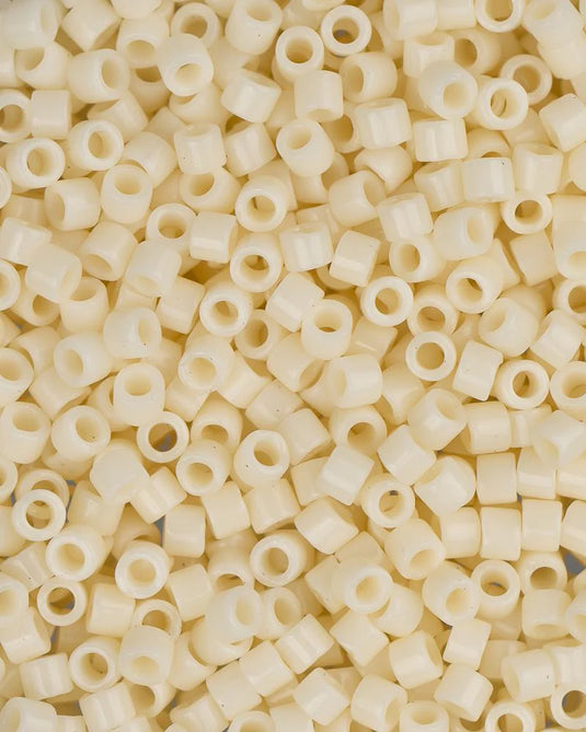 11/0 Miyuki Delica Beads Dark Cream Opaque 5.2g