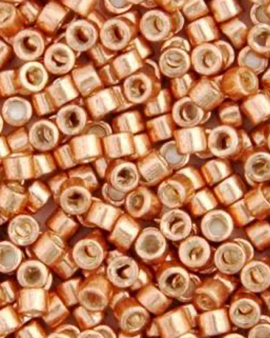 11/0 Miyuki Delica Beads Golden Copper 5.2g
