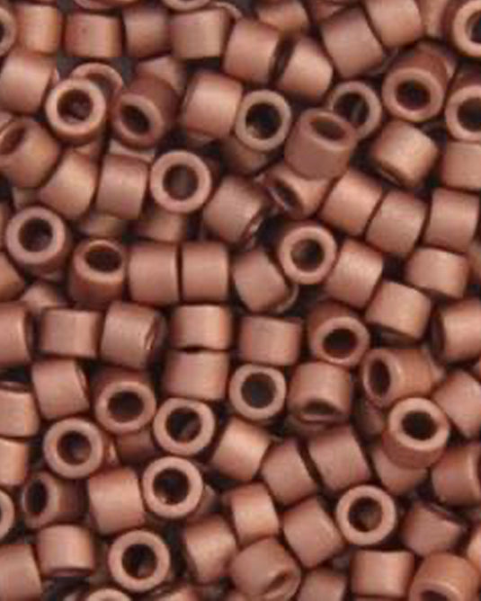 11/0 Miyuki Delica Beads Copper Matte 5.2g