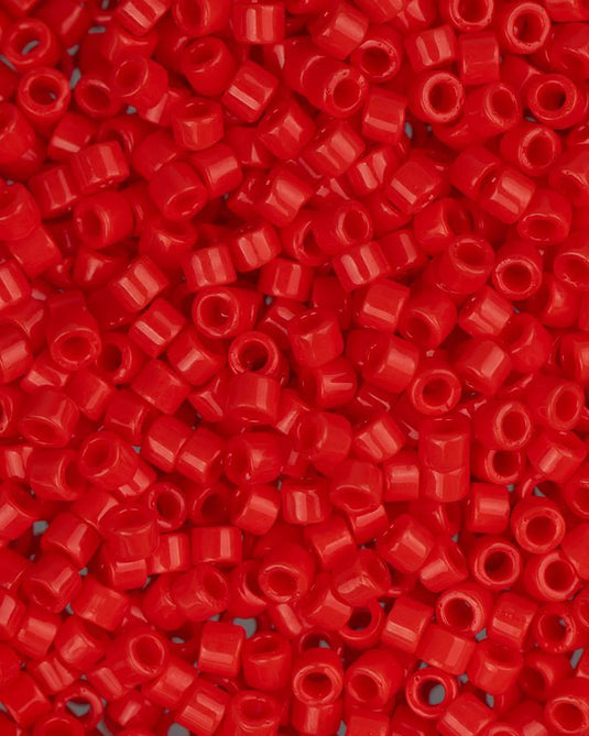 11/0 Miyuki Delica Beads Red Vermillion 5.2g