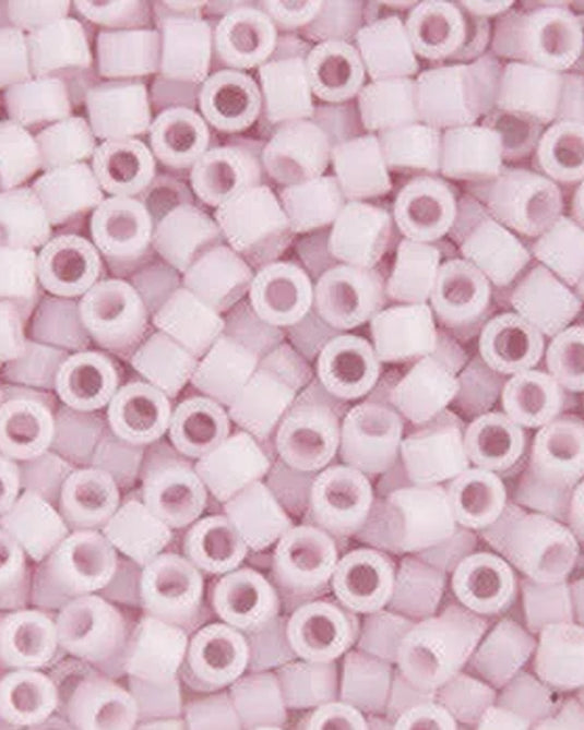 11/0 Miyuki Delica Beads Pale Rose Opaque 5.2g