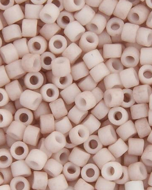 11/0 Miyuki Delica Beads Pink Champagne Opaque Matte 5.2g