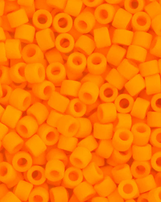 11/0 Miyuki Delica Beads Orange Mandarin Opaque Matte 5.2g