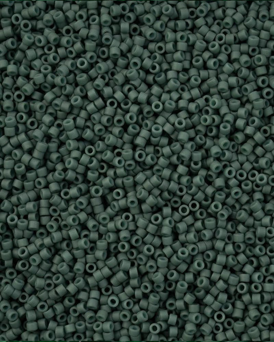 11/0 Miyuki Delica Beads Dark Lagoon Opaque 5.2g