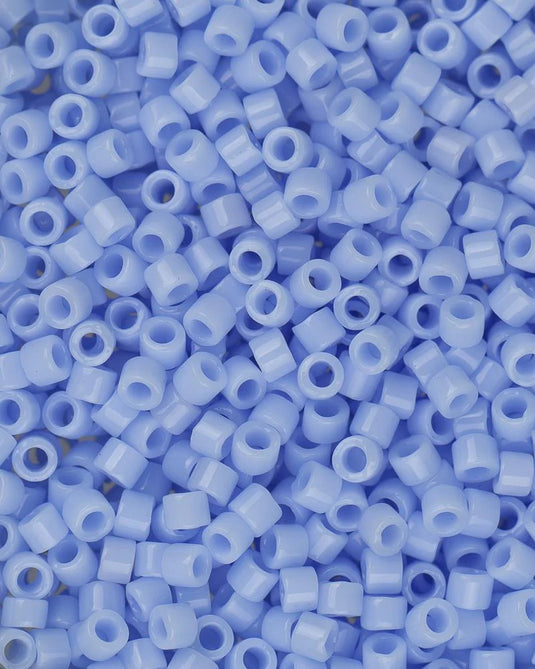 11/0 Miyuki Delica Beads Blue Agate Opaque 5.2g