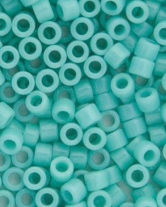 11/0 Miyuki Delica Beads Turquoise Sea Opal Opaque 5.2g