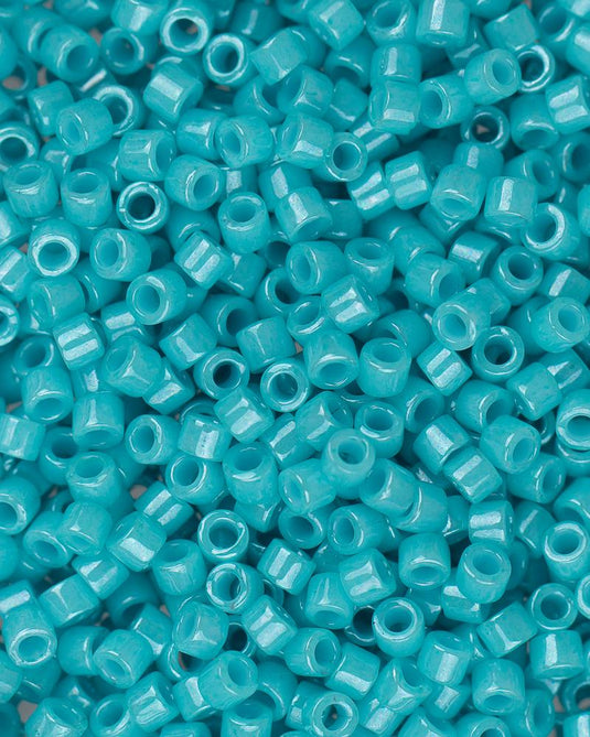 11/0 Miyuki Delica Beads Turquoise Opaque 5.2g