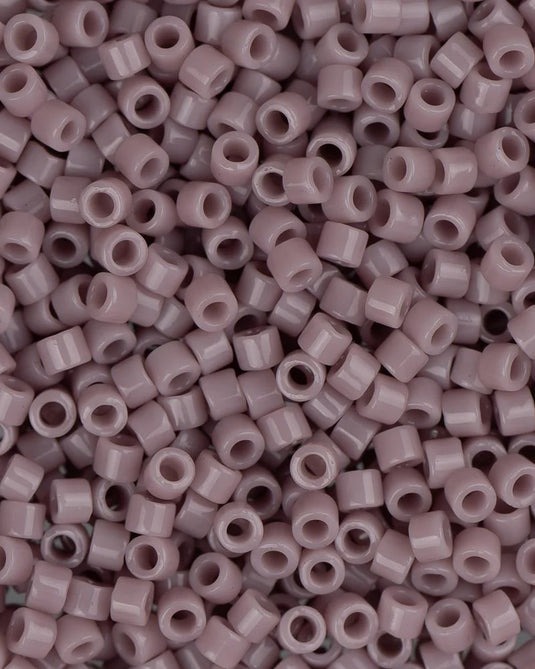 11/0 Miyuki Delica Beads Mauve Opaque 5.2g