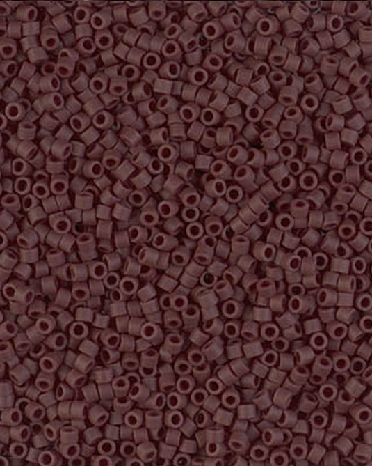 11/0 Miyuki Delica Beads Espresso Opaque Matte 5.2g