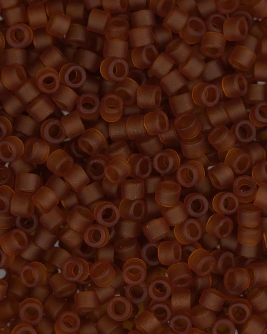 11/0 Miyuki Delica Beads Amber 5.2g