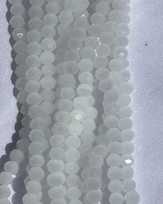 Rhondelle Glass Beads 4mm