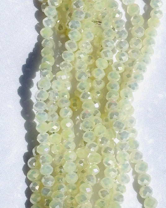 Rhondelle Glass Beads 4mm