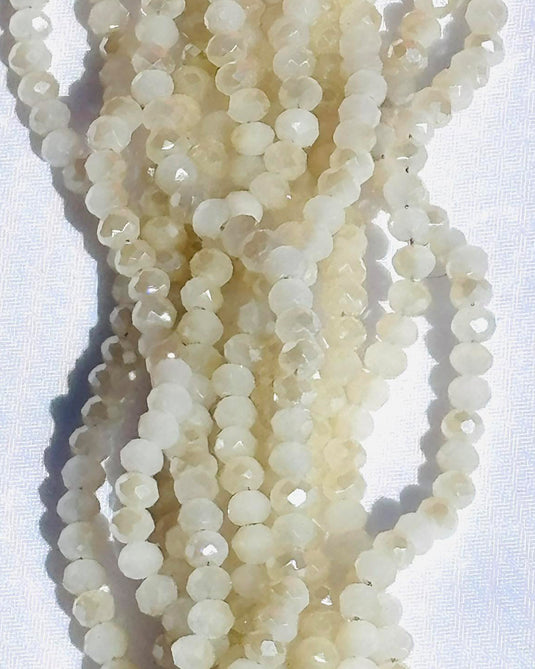 Rhondelle Glass Beads 4mm