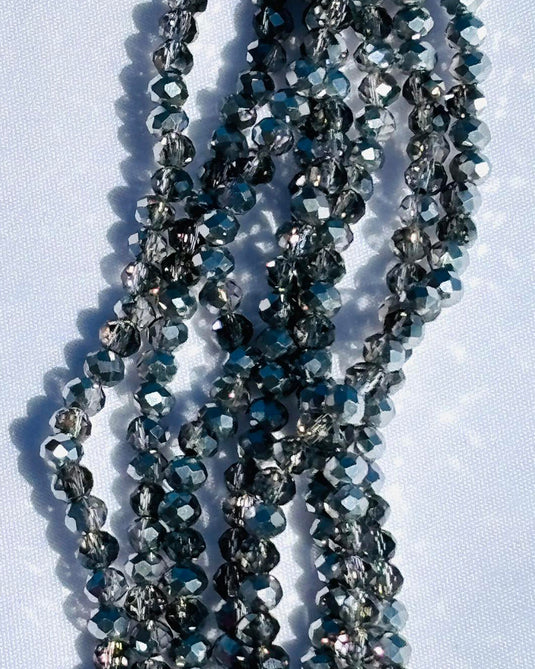 Rhondelle Glass Beads 4mm