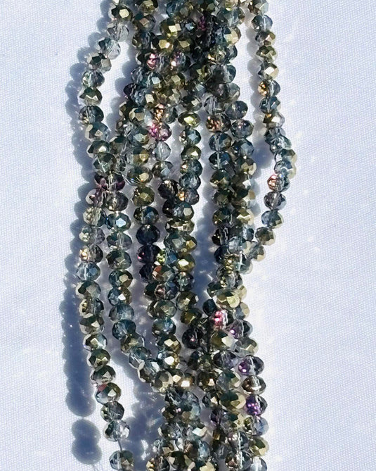 Rhondelle Glass Beads 4mm
